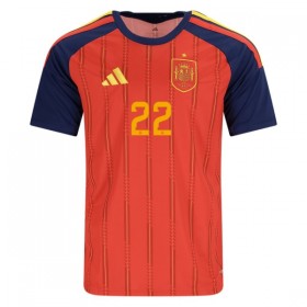 Jalkapallo Peliasut Espanja Cucurella 22 Koti Pelipaita MM-kisat 2026 Lyhythihainen